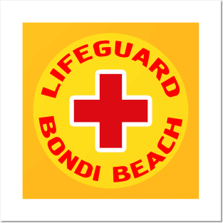 LifeGuard Bondi Beach Posters and Art